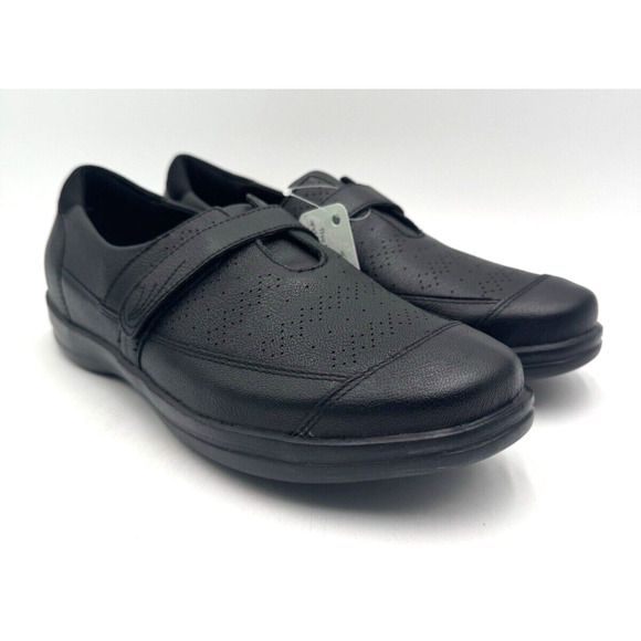 Apex Shoes - NEW Apex REGINA Women's Orthopedic Shoe Black Leather US Size 11 Medium NIB